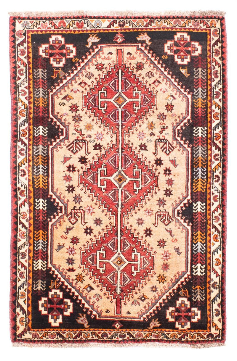Perzisch Tapijt - Nomadisch - 168 x 112 cm - beige