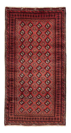 Loper Perzisch Tapijt - Nomadisch - 210 x 107 cm - rood