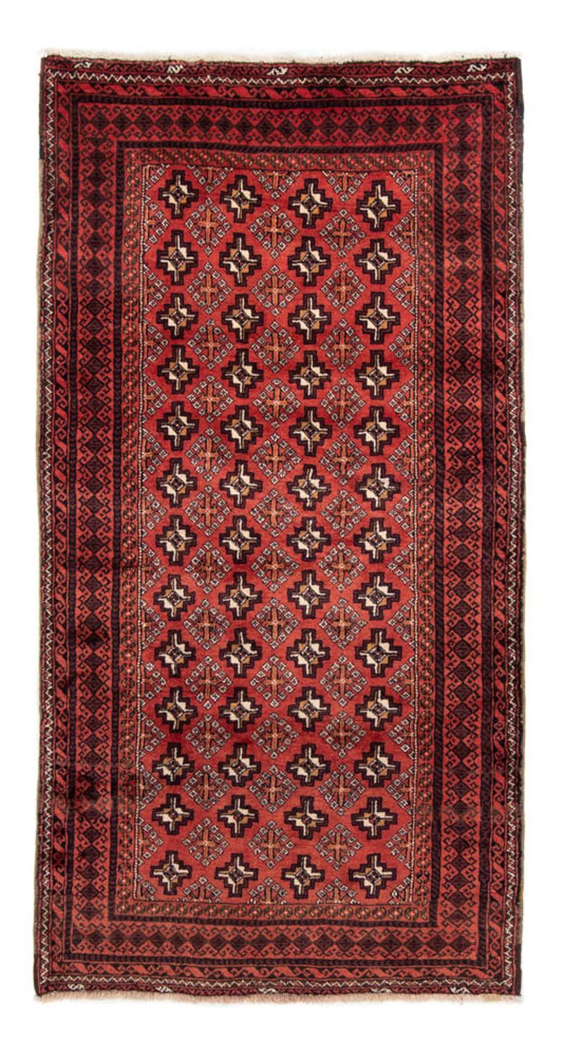 Loper Perzisch Tapijt - Nomadisch - 210 x 107 cm - rood