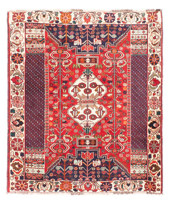 Perzisch Tapijt - Nomadisch - 148 x 121 cm - rood