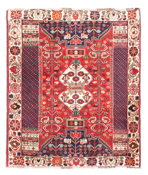 Perzisch Tapijt - Nomadisch - 148 x 121 cm - rood