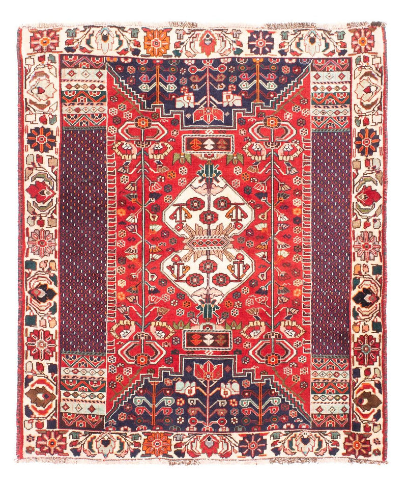 Perzisch Tapijt - Nomadisch - 148 x 121 cm - rood
