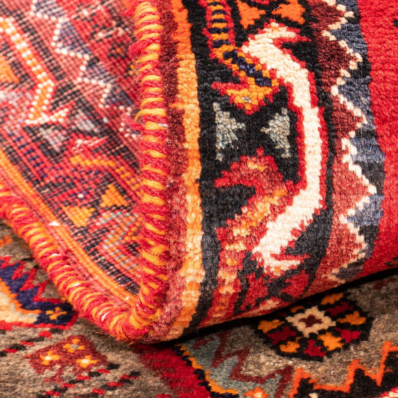 Loper Perzisch Tapijt - Nomadisch - 168 x 80 cm - donkerrood