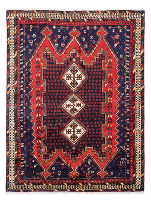 Perzisch Tapijt - Nomadisch - 215 x 164 cm - donkerblauw