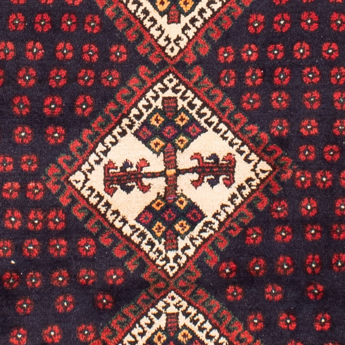 Perzisch Tapijt - Nomadisch - 215 x 164 cm - donkerblauw