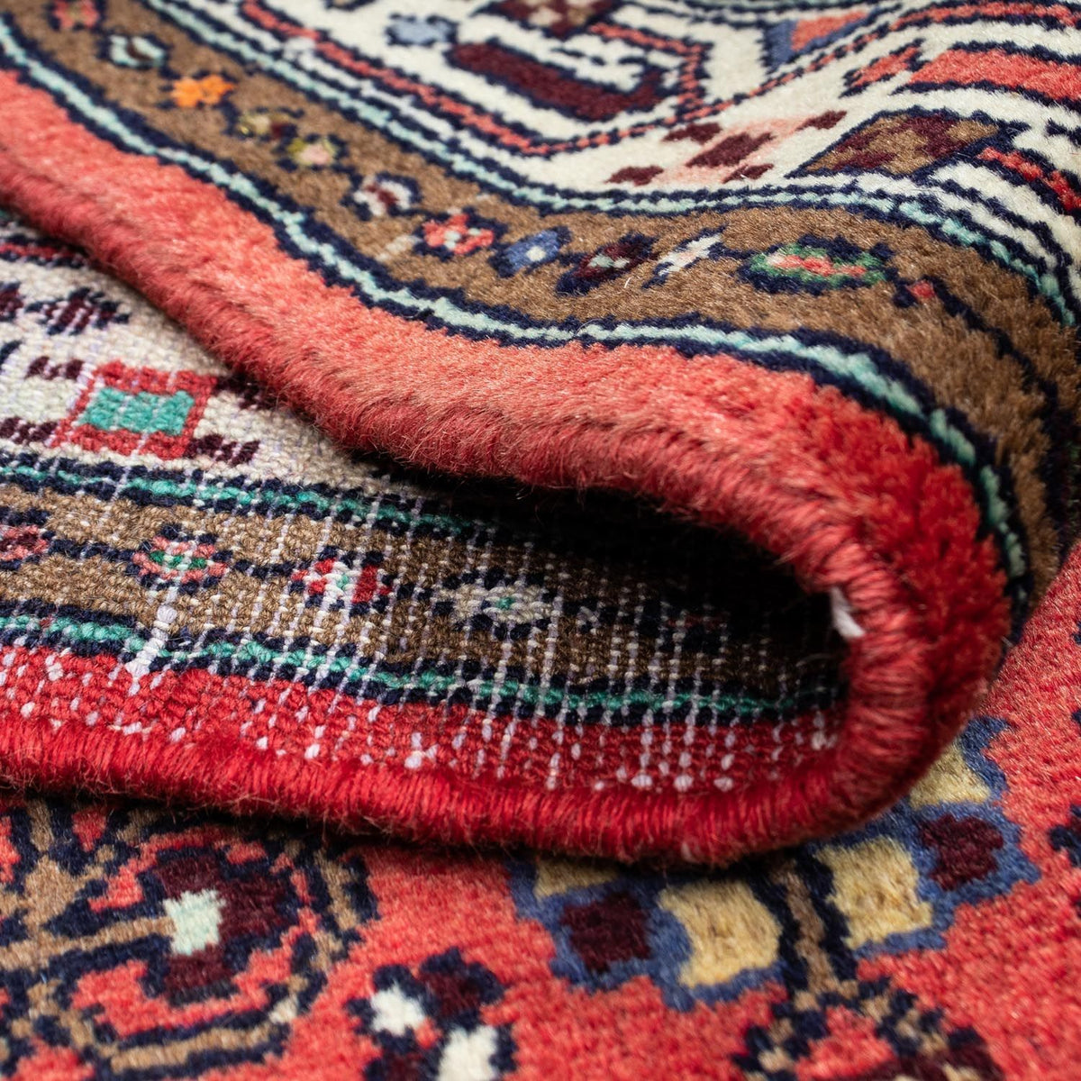 Perzisch Tapijt - Nomadisch - 132 x 82 cm - rood