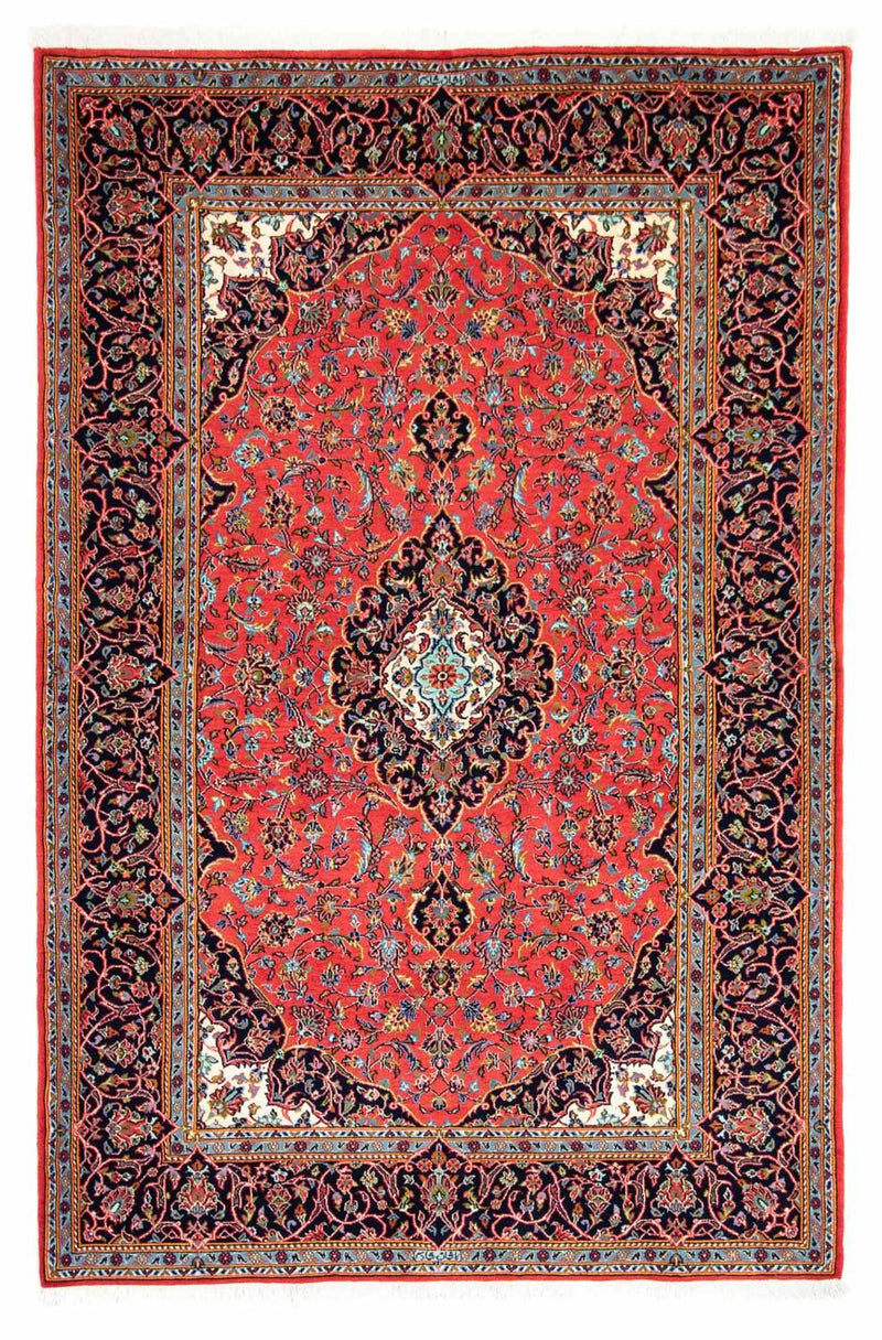 Perzisch tapijt - Keshan - 218 x 144 cm - rood