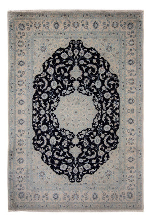 Perzisch tapijt - Nain - 352 x 253 cm - donkerblauw