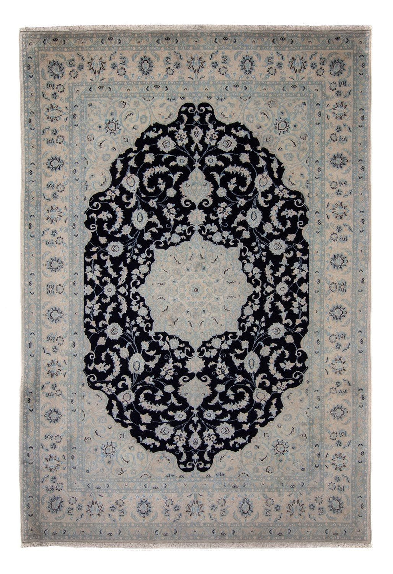 Perzisch tapijt - Nain - 352 x 253 cm - donkerblauw