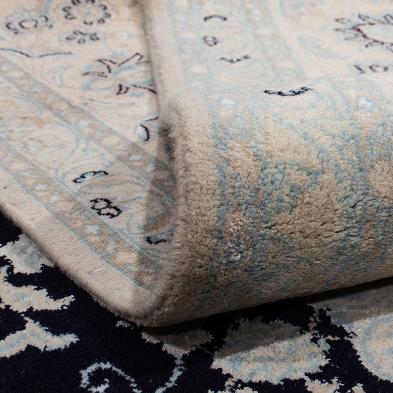 Perzisch tapijt - Nain - 352 x 253 cm - donkerblauw