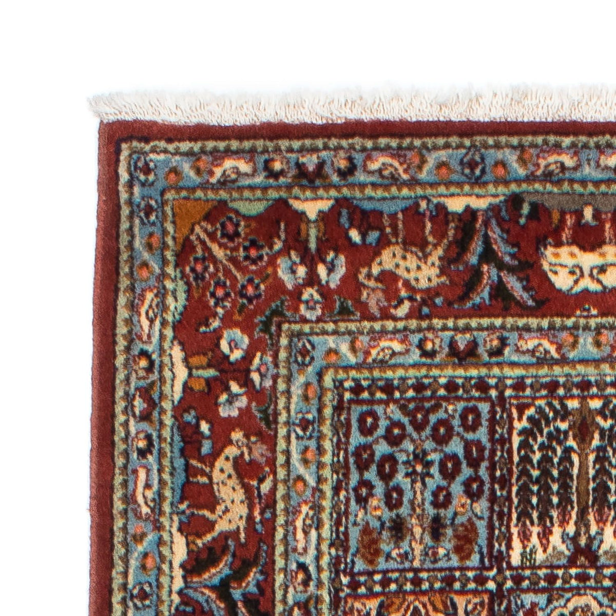 Loper Perzisch tapijt - Klassiek - 300 x 82 cm - donkerrood