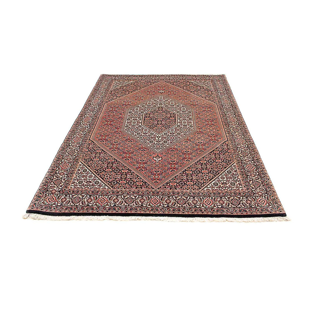 Perzisch tapijt - Bijar - 208 x 138 cm - licht rood