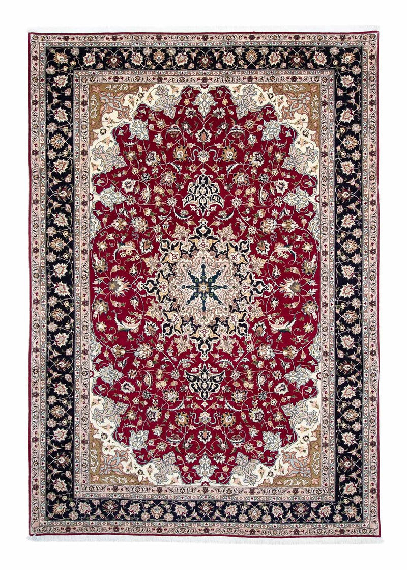 Perzisch tapijt - Tabriz - Royal - 302 x 206 cm - donkerrood