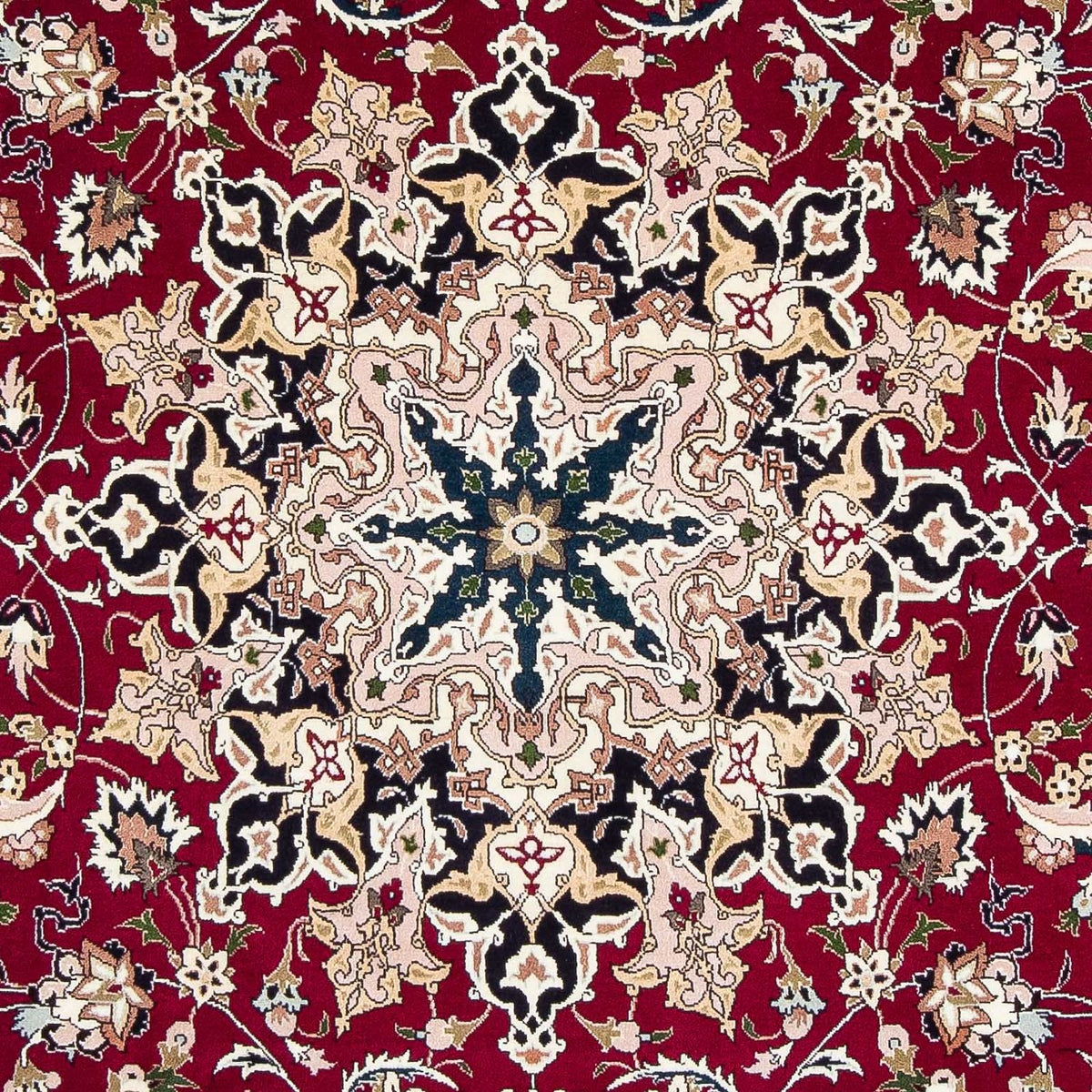 Perzisch tapijt - Tabriz - Royal - 302 x 206 cm - donkerrood