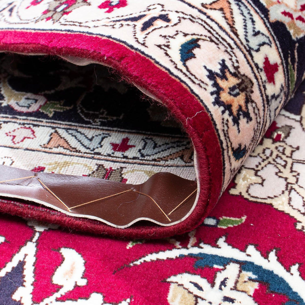 Perzisch tapijt - Tabriz - Royal - 302 x 206 cm - donkerrood