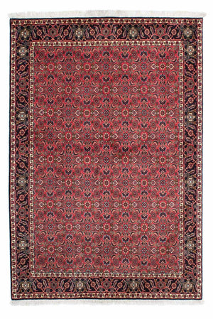Perzisch tapijt - Bijar - 206 x 140 cm - rood