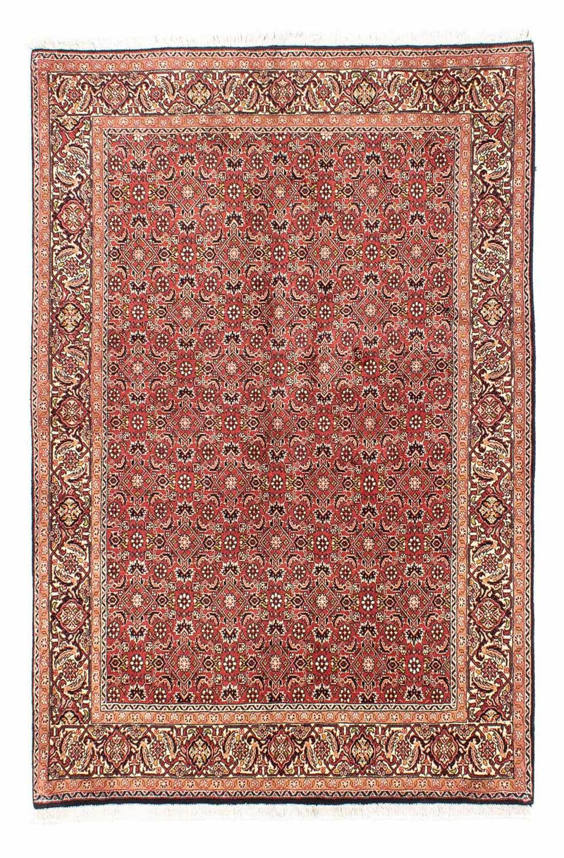 Perzisch tapijt - Bijar - 205 x 141 cm - donkerrood
