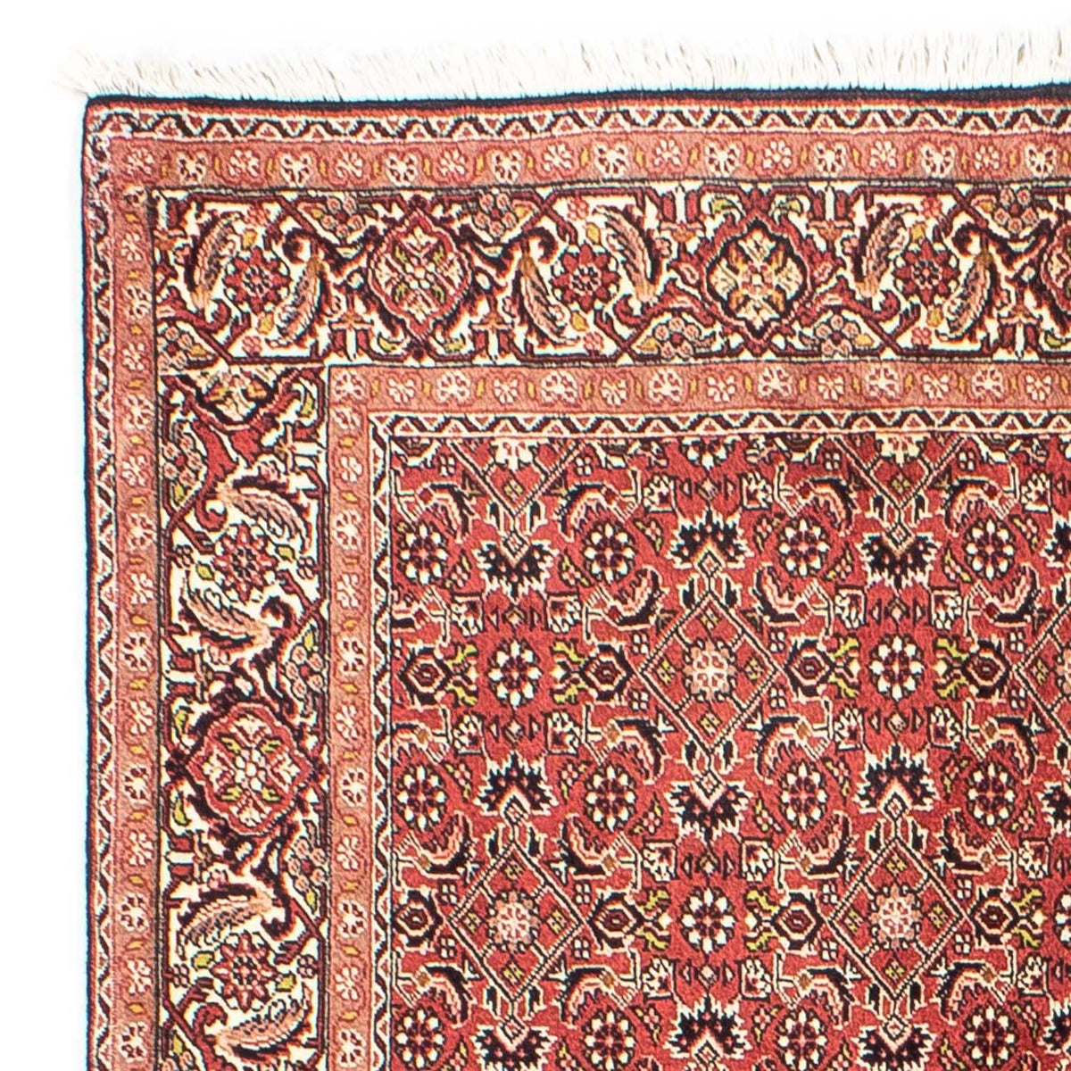 Perzisch tapijt - Bijar - 205 x 141 cm - donkerrood