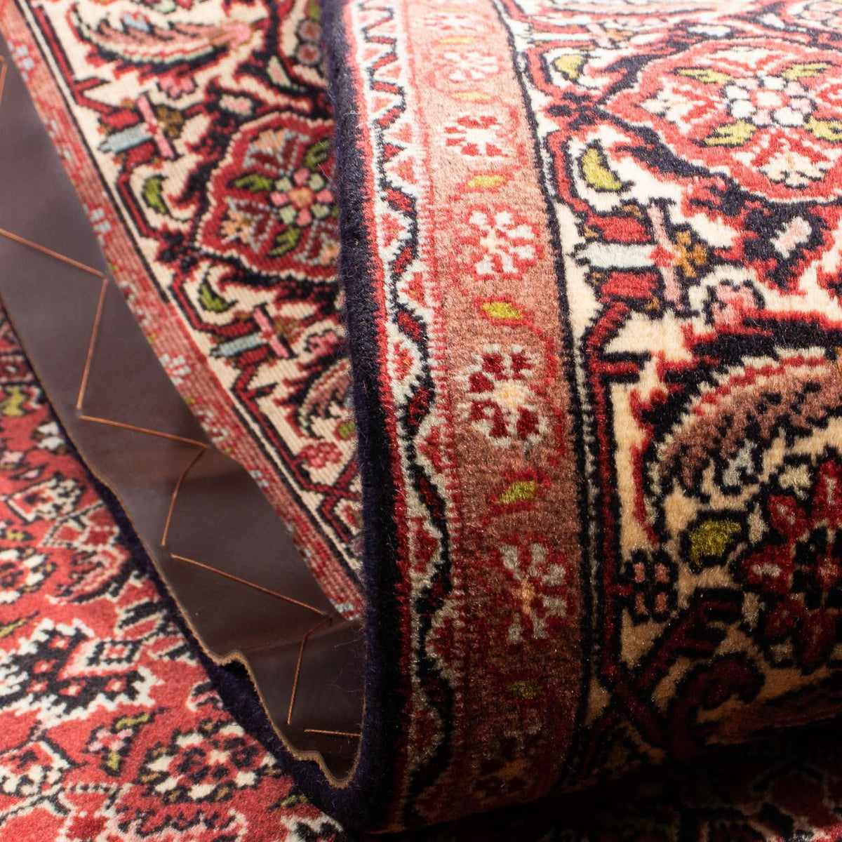 Perzisch tapijt - Bijar - 205 x 141 cm - donkerrood