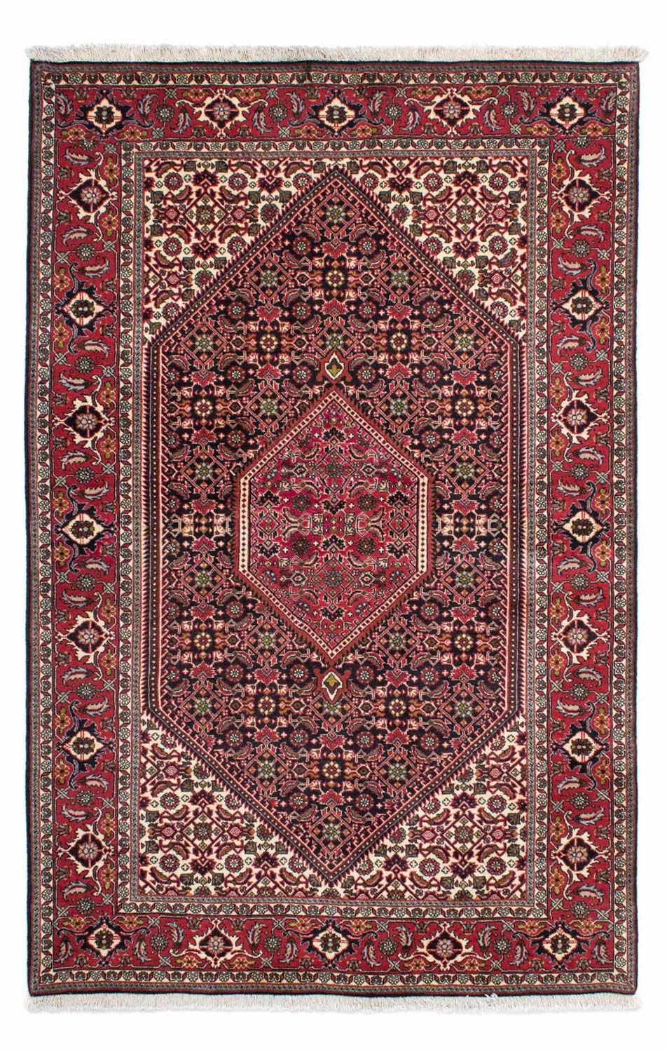 Perzisch tapijt - Bijar - 216 x 138 cm - rood