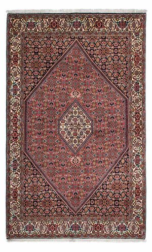 Perzisch tapijt - Bijar - 231 x 141 cm - rood