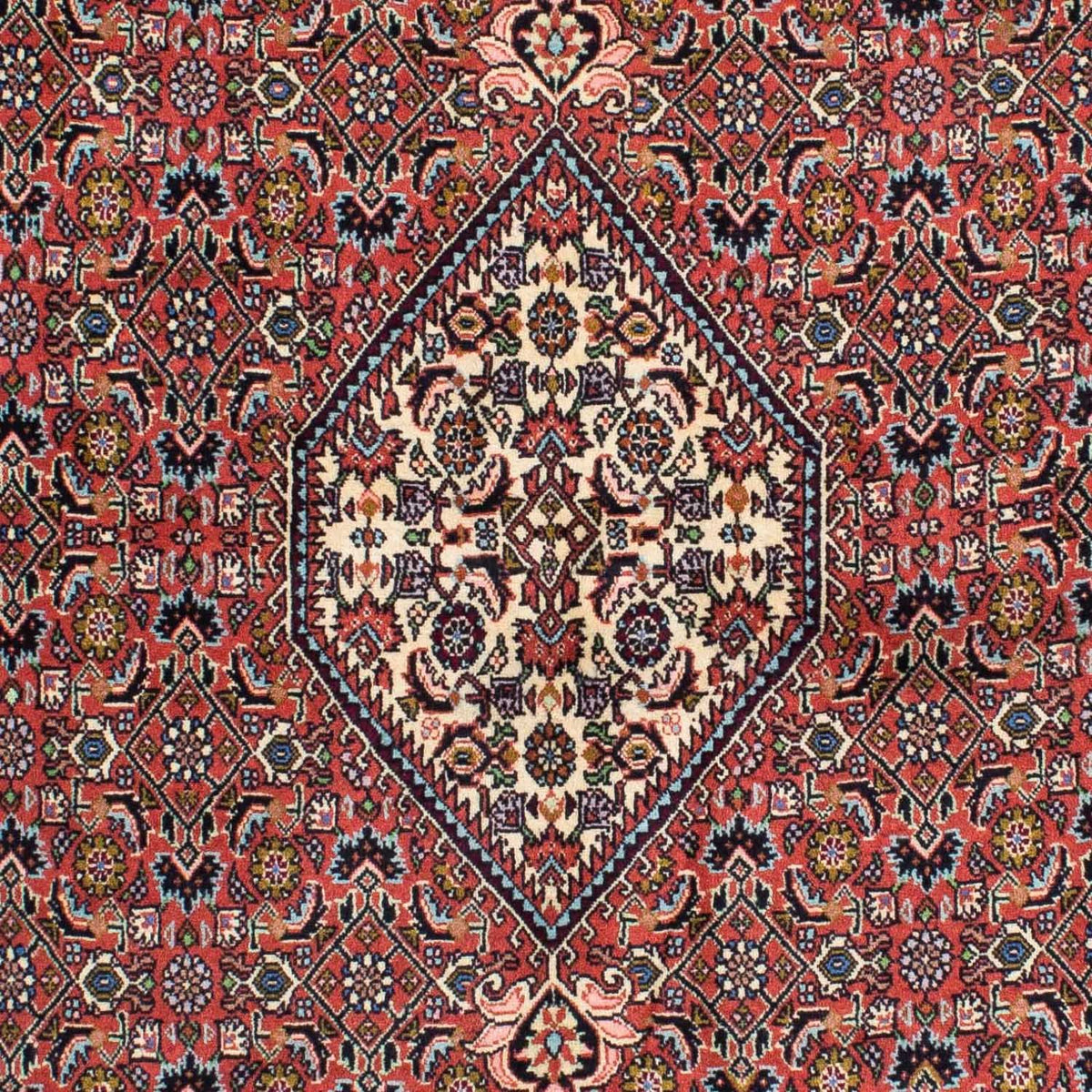 Perzisch tapijt - Bijar - 231 x 141 cm - rood