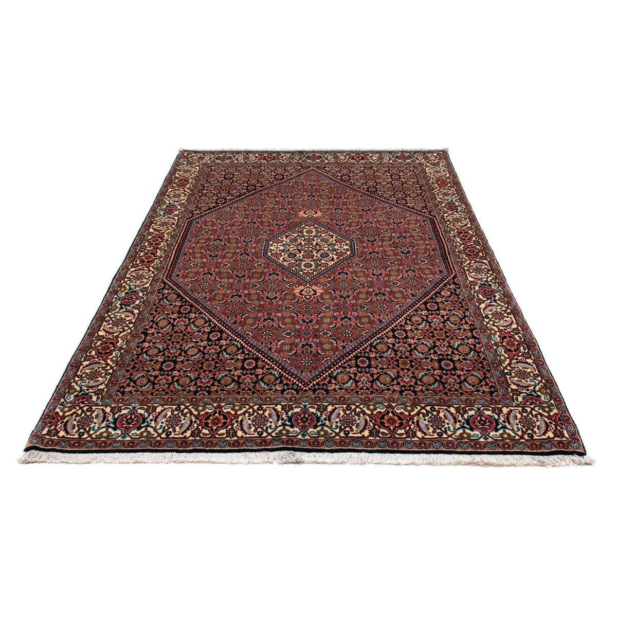 Perzisch tapijt - Bijar - 231 x 141 cm - rood
