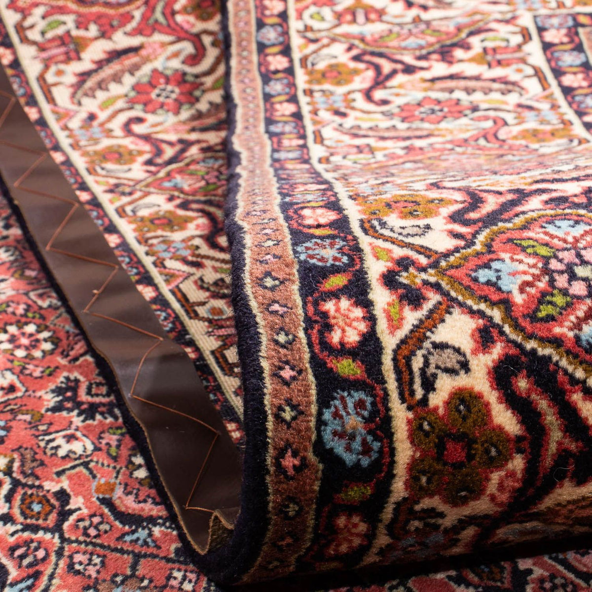 Perzisch tapijt - Bijar - 300 x 200 cm - donkerrood