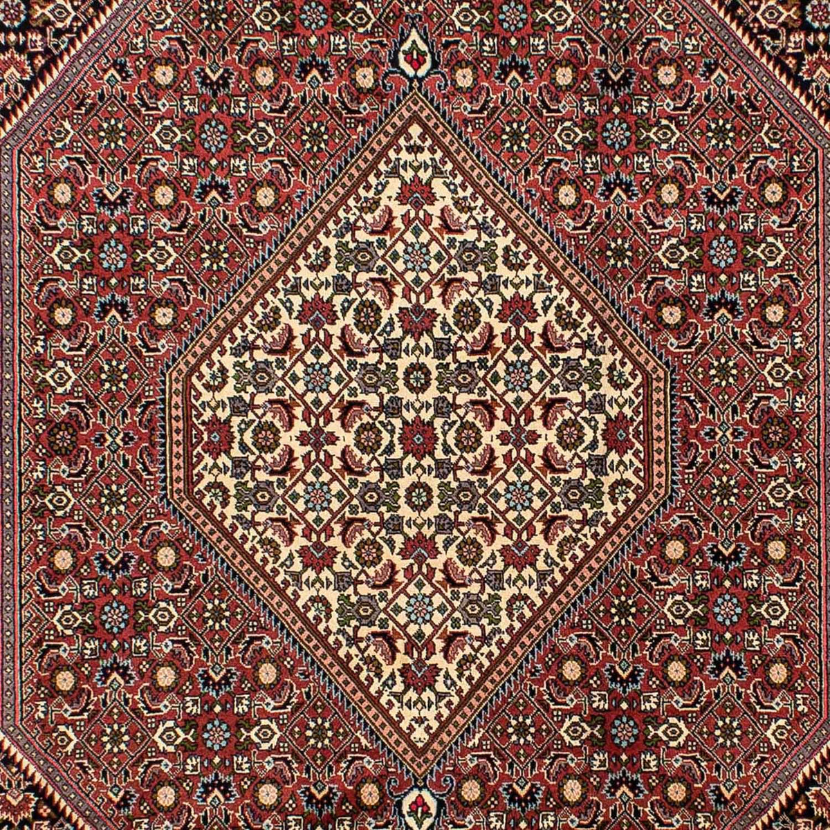 Perzisch tapijt - Bijar - 291 x 196 cm - licht rood