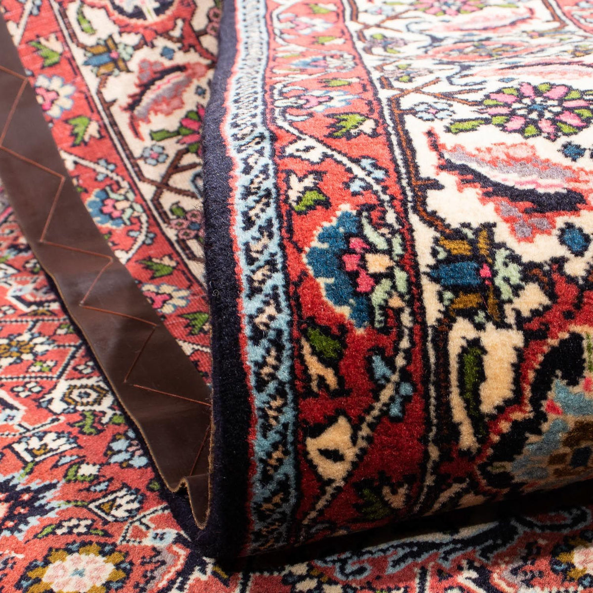 Perzisch tapijt - Bijar - 291 x 196 cm - licht rood