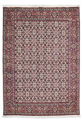 Perzisch tapijt - Bijar - 207 x 128 cm - donkerblauw
