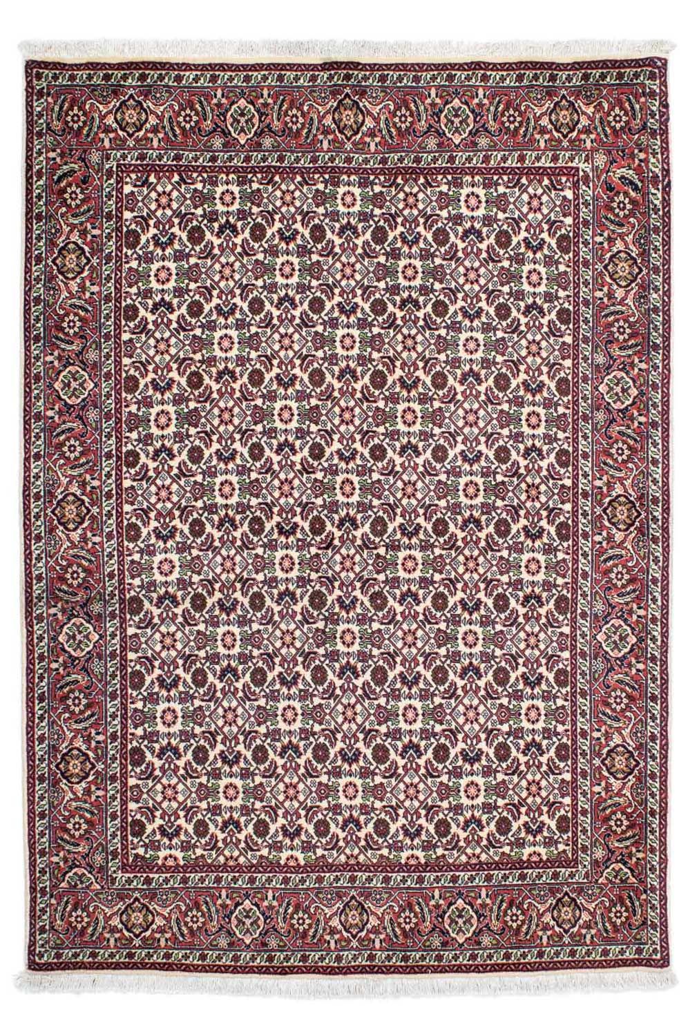 Perzisch tapijt - Bijar - 207 x 128 cm - donkerblauw