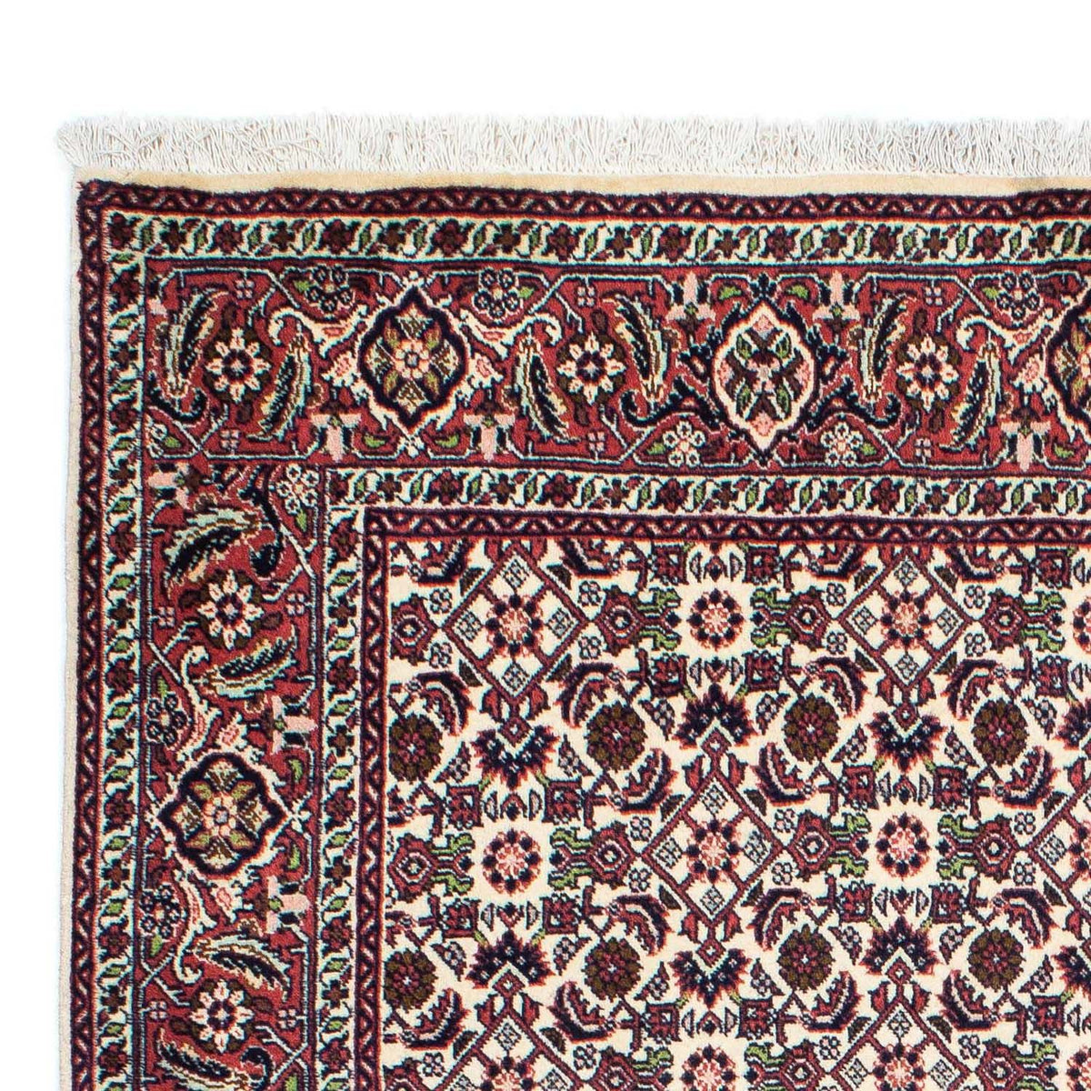 Perzisch tapijt - Bijar - 207 x 128 cm - donkerblauw