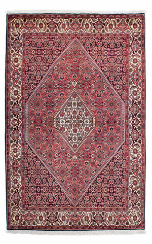 Perzisch tapijt - Bijar - 230 x 141 cm - rood