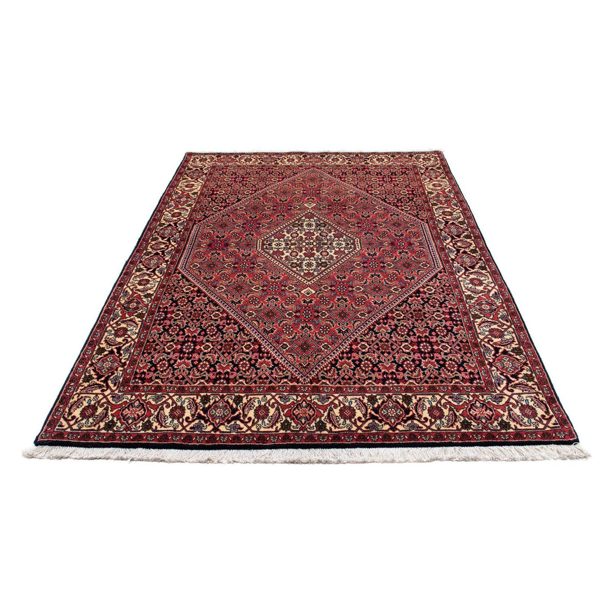 Perzisch tapijt - Bijar - 230 x 141 cm - rood