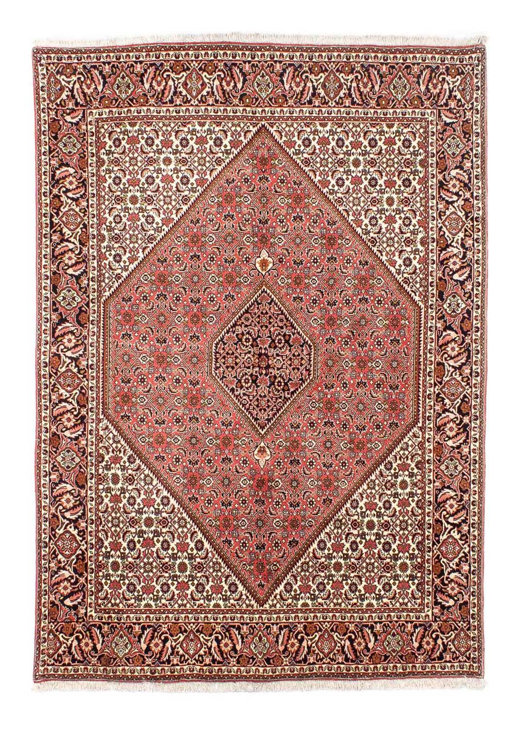 Perzisch tapijt - Bijar - 237 x 176 cm - licht rood