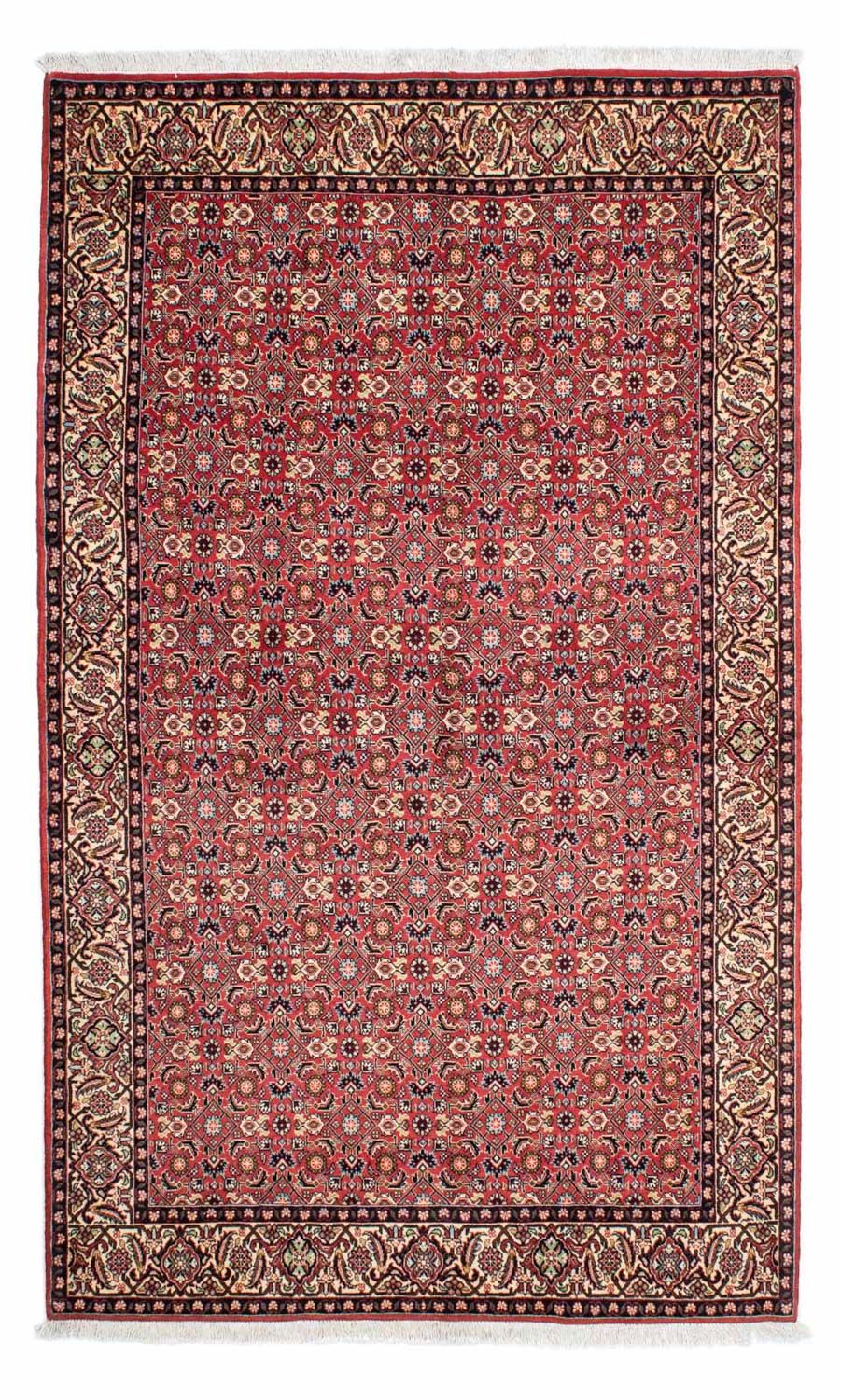 Perzisch tapijt - Bijar - 233 x 138 cm - rood