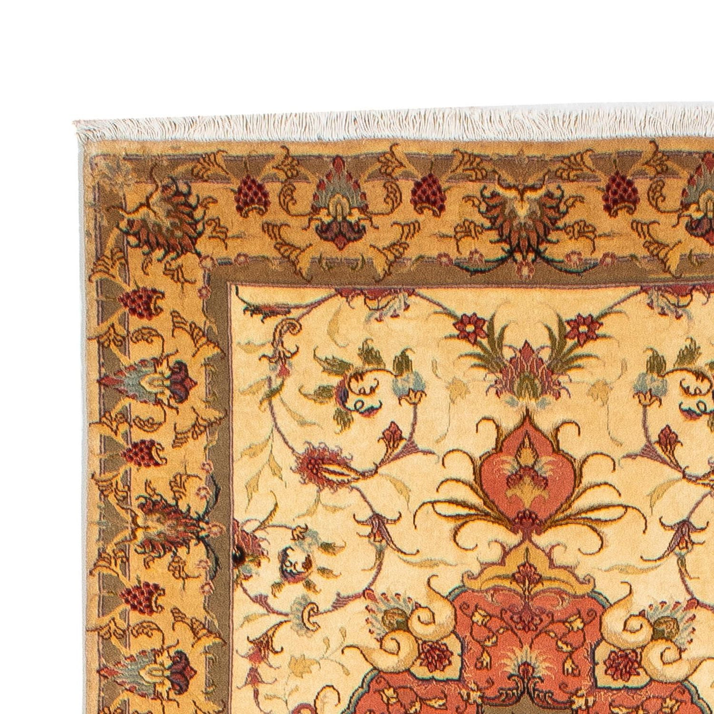 Tabriz - 50 Raj Tapijt 314x80cm - Perzisch tapijt