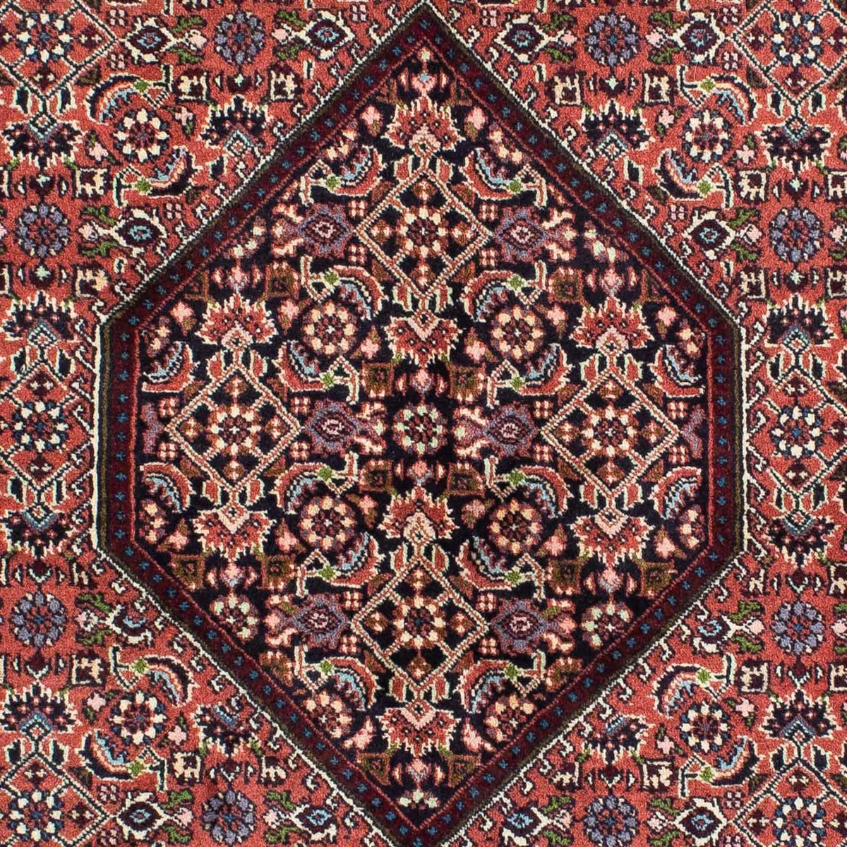 Perzisch tapijt - Bijar - 235 x 140 cm - rood