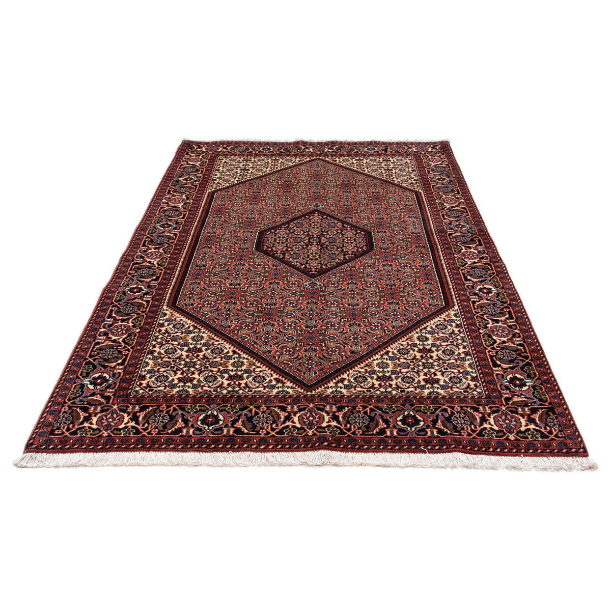 Perzisch tapijt - Bijar - 235 x 140 cm - rood