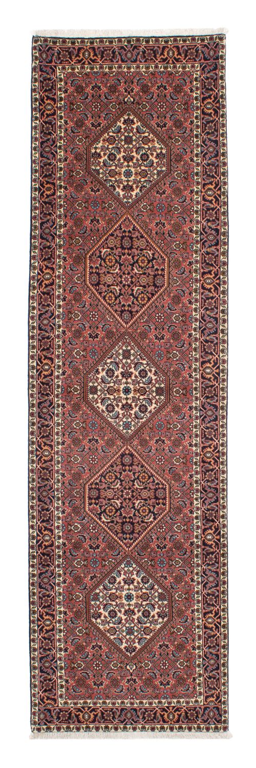 Loper Perzisch tapijt - Bijar - 297 x 84 cm - licht rood