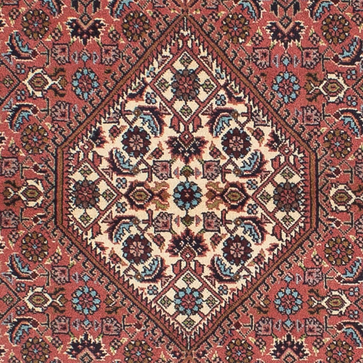 Loper Perzisch tapijt - Bijar - 297 x 84 cm - licht rood