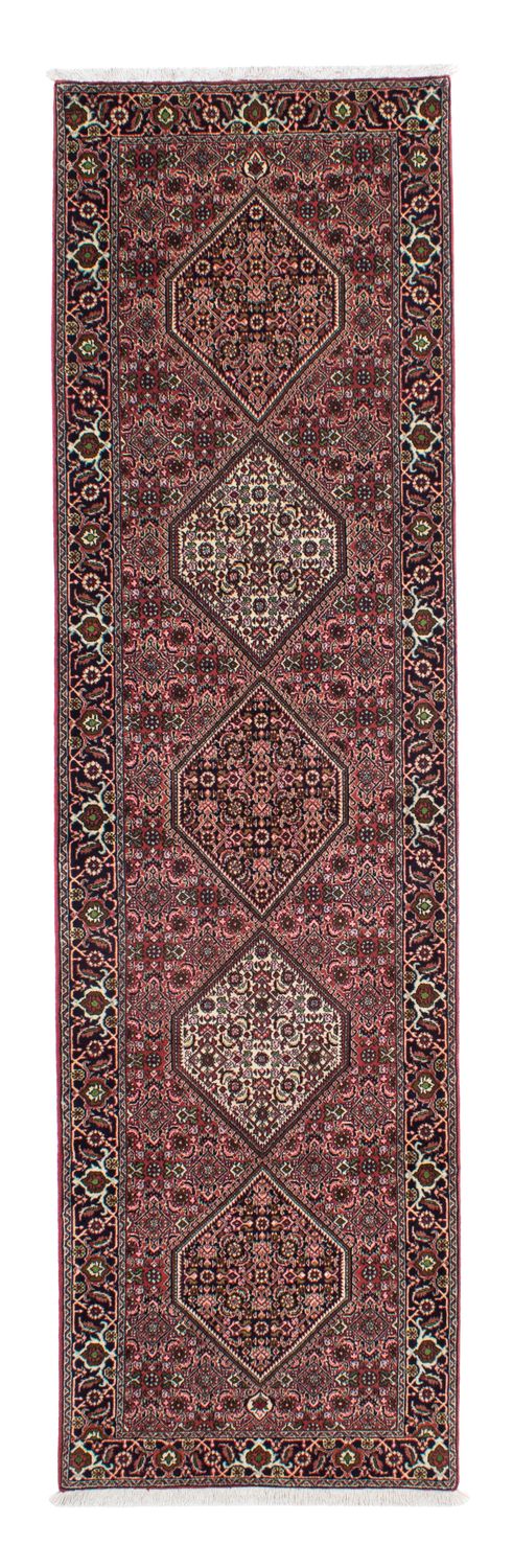 Loper Perzisch tapijt - Bijar - 298 x 82 cm - licht rood