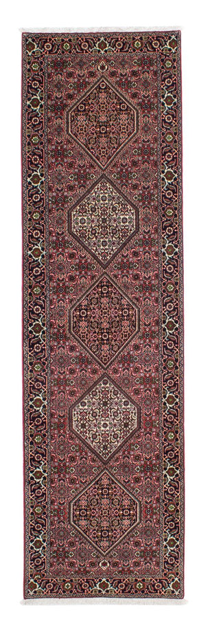 Loper Perzisch tapijt - Bijar - 298 x 82 cm - licht rood