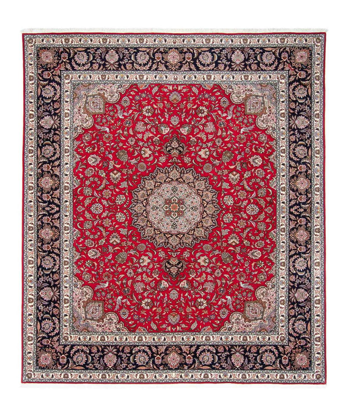 Perzisch tapijt - Tabriz - Royal - 300 x 245 cm - rood