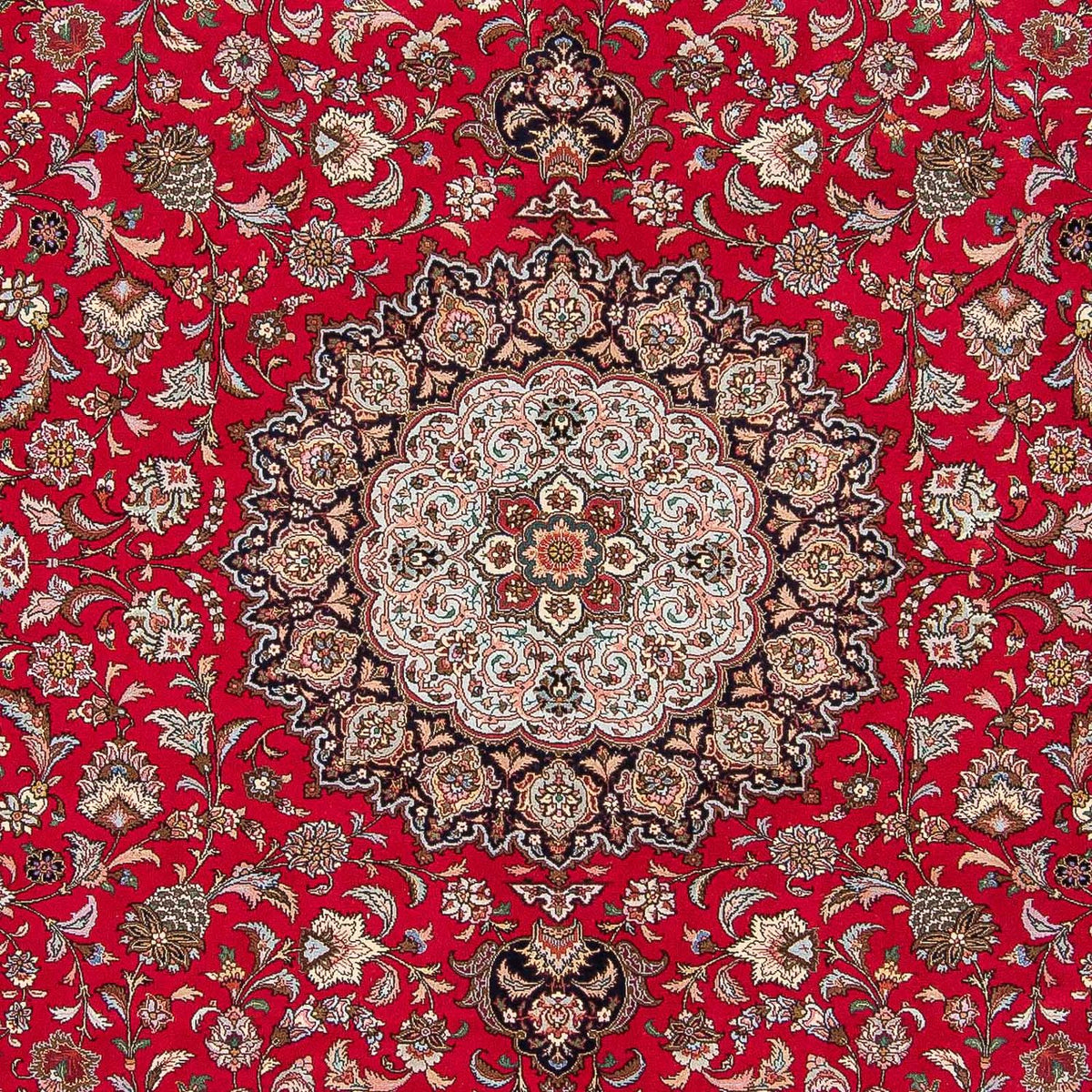 Perzisch tapijt - Tabriz - Royal - 300 x 245 cm - rood