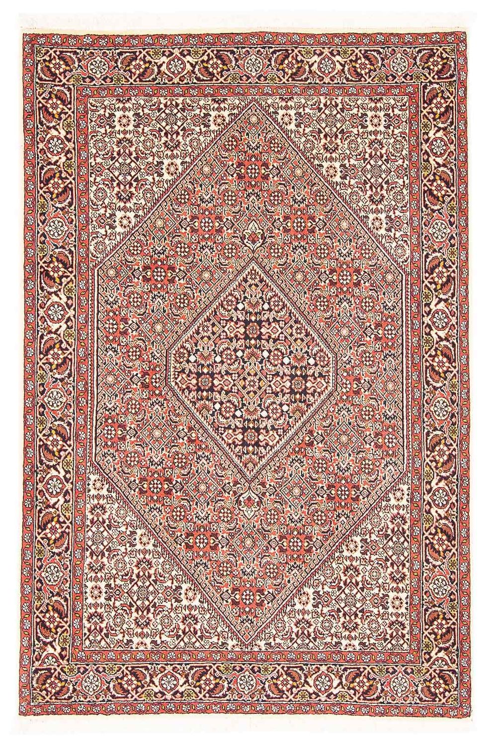 Perzisch tapijt - Bijar - 176 x 110 cm - licht rood