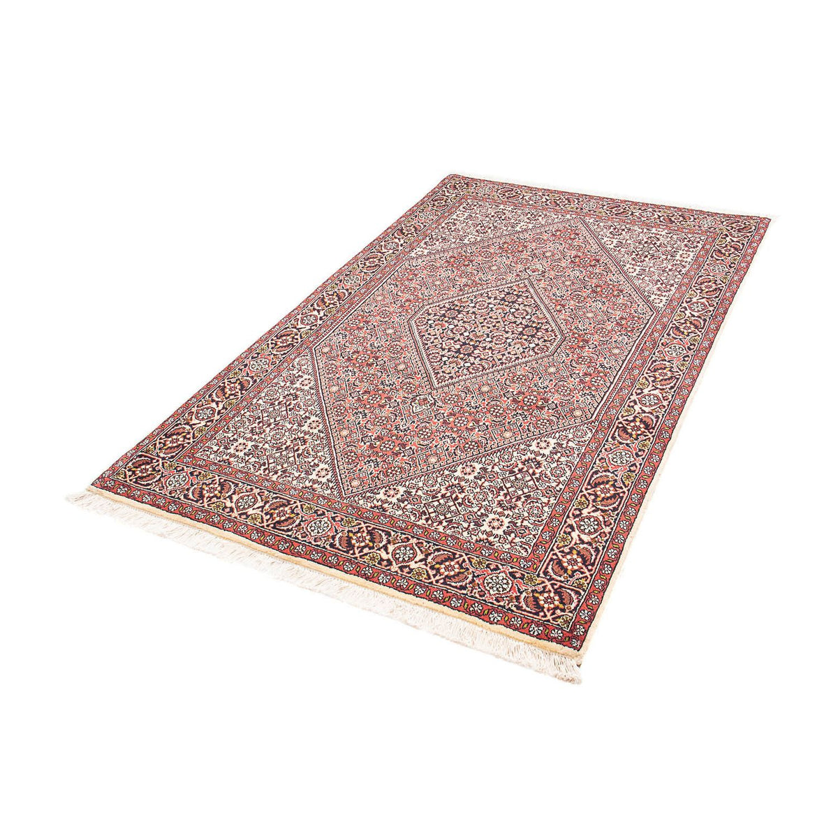 Perzisch tapijt - Bijar - 176 x 110 cm - licht rood