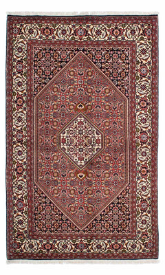 Perzisch tapijt - Bijar - 220 x 136 cm - rood