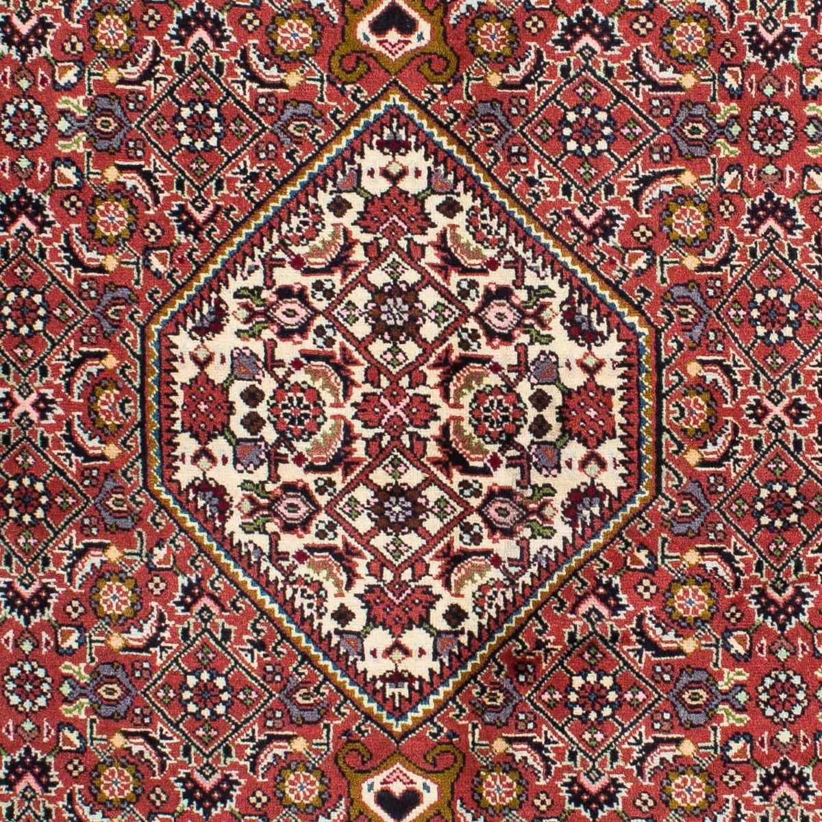 Perzisch tapijt - Bijar - 220 x 136 cm - rood